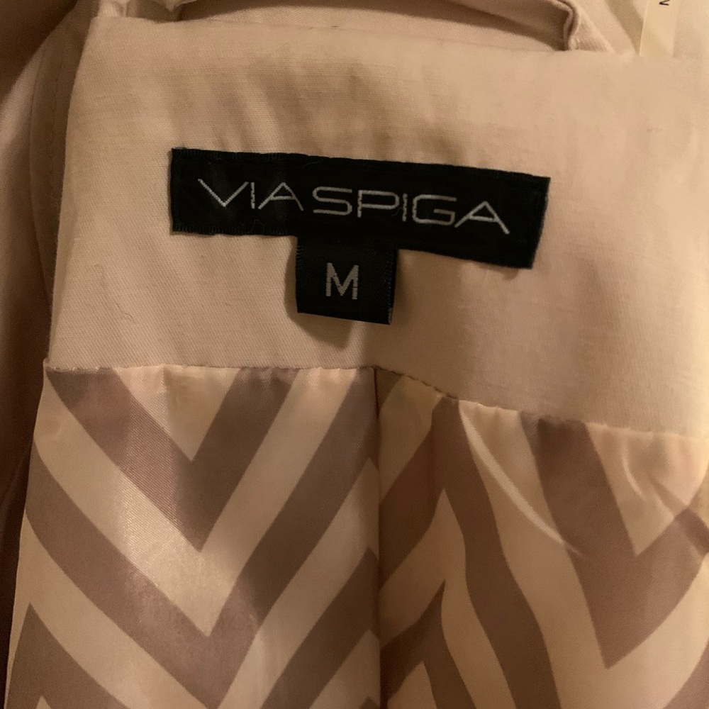 Via spiga medium spring coat
